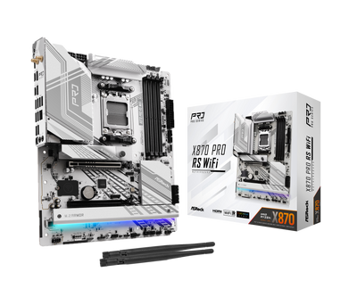 B Grade Asrock X870 Pro RS WIFI (Socket AM5) DDR5 ATX Motherboard