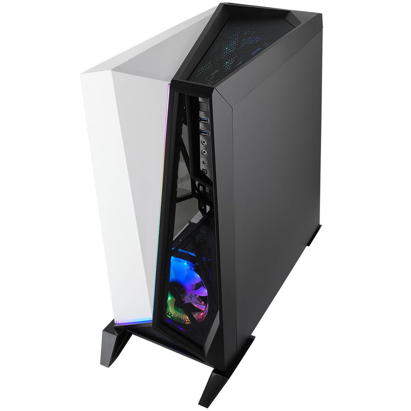 B Grade Corsair Carbide SPEC-OMEGA RGB Mid-Tower Case - White (CC-9011141-WW)