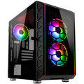 B Grade Kolink Citadel Glass SE ARGB Micro-ATX Gaming Case - Black