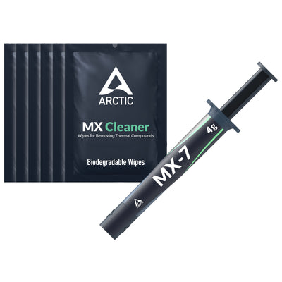 Arctic MX-7 Ultimate Performance Thermal Compound - 4g With Cleaning Wipes