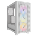 Corsair 3000D RGB Tempered Glass Mid-Tower - White