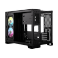 Corsair iCUE LINK 2500X RGB Micro ATX Dual Chamber PC Case - Black CC-9011267-WW