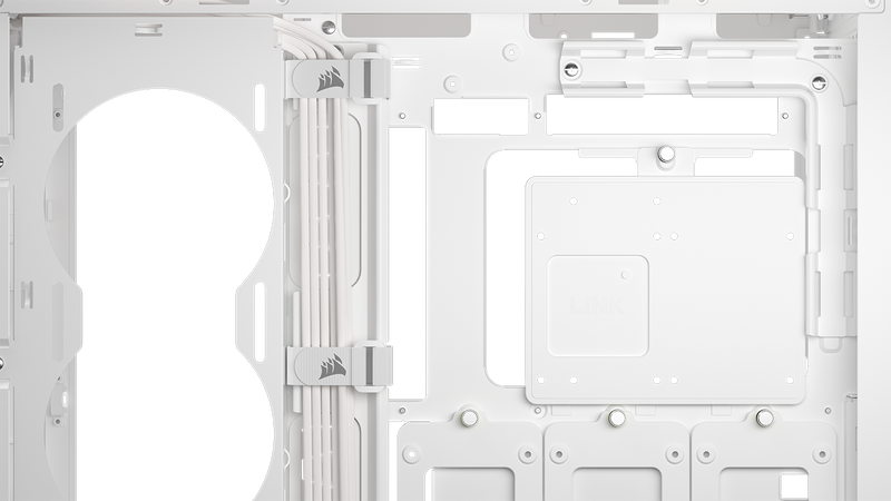 Corsair 5000T Mid-Tower PC Case - White