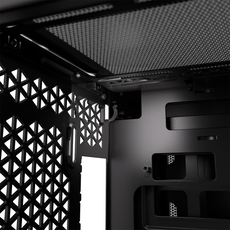 Corsair iCUE LINK 2500X RGB Micro ATX Dual Chamber PC Case - Black CC-9011267-WW