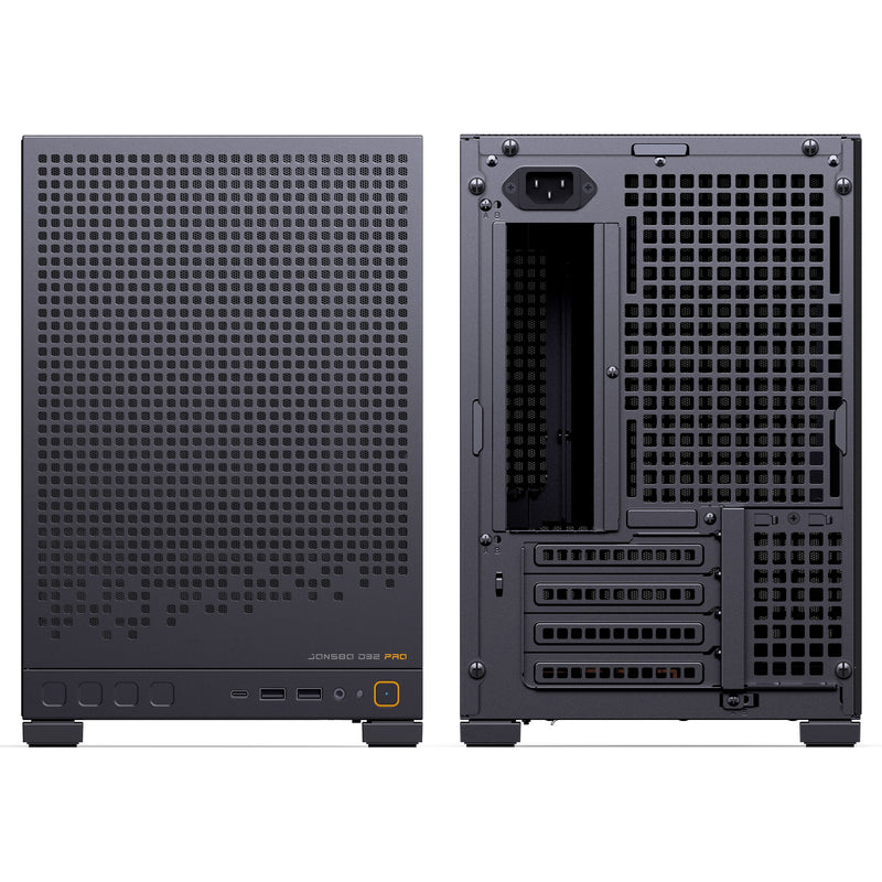 Jonsbo D32 PRO Tempered Glass mATX, Mini Case - Black