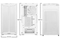 Be Quiet! Pure Base 501 DX Mid Tower Case - White