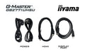 iiyama G-Master GB2771UHSU-B1 27" 4K 3840x2160 1920x1080 IPS Dual Mode 288Hz 144Hz G-Sync HDMI 2.1 Widescreen Gaming Monitor