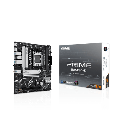Asus Prime B850M-K (Socket AM5) DDR5 Micro-ATX Motherboard