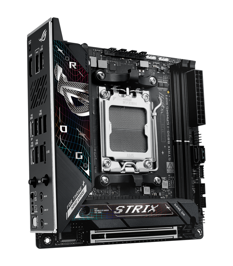 Asus ROG STRIX B850-I GAMING WIFI (Socket AM5) DDR5 Mini ITX Motherboard