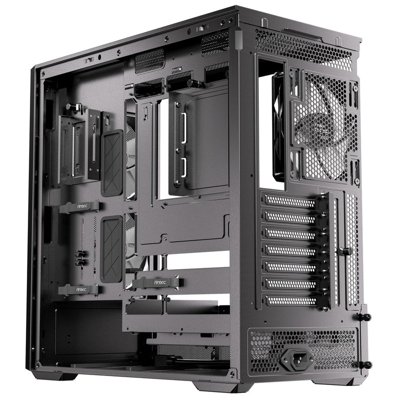 Antec Flux Rear High Airflow ATX Mid Tower Case - Black