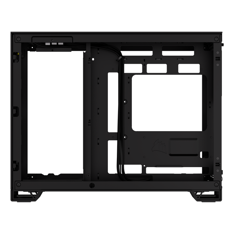 Corsair iCUE LINK 2500X RGB Micro ATX Dual Chamber PC Case - Black CC-9011267-WW