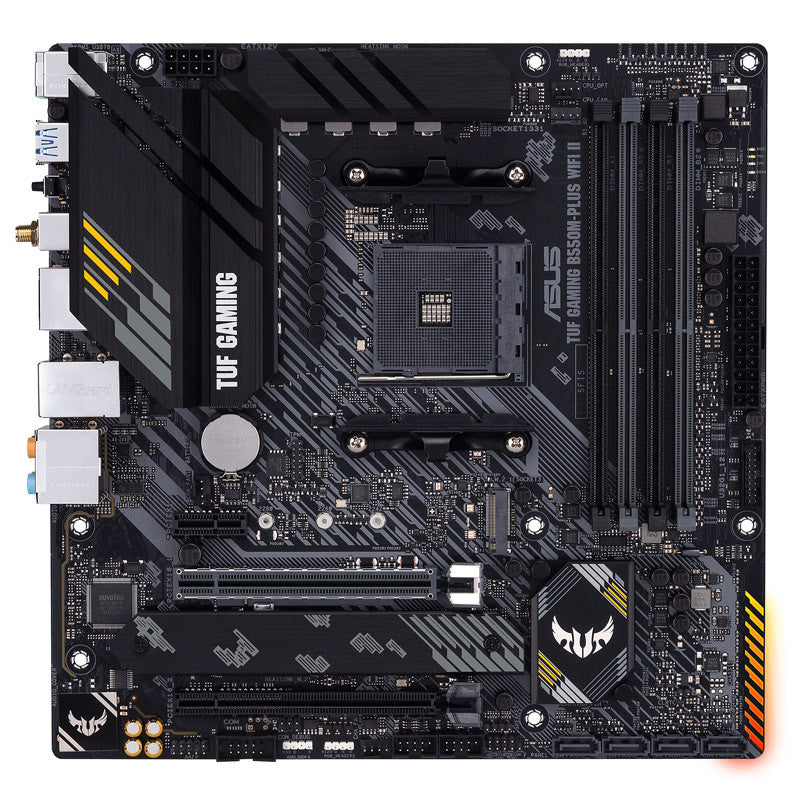 Asus TUF Gaming B550M-Plus WIFI II (AMD AM4) B550 Micro-ATX Motherboard