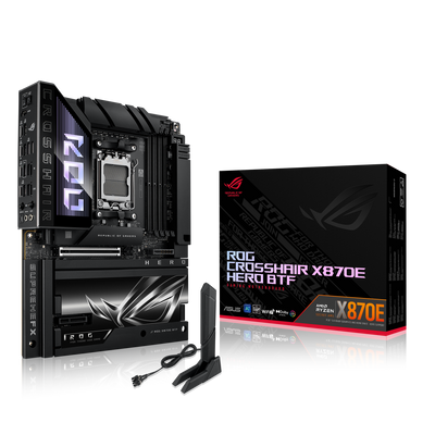 Asus ROG Crosshair X870E Hero BTF (Socket AM5) DDR5 ATX Motherboard