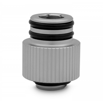 EK Water Blocks EK-Quantum Torque Push-In Adapter M 14mm Fitting - Satin Titanium