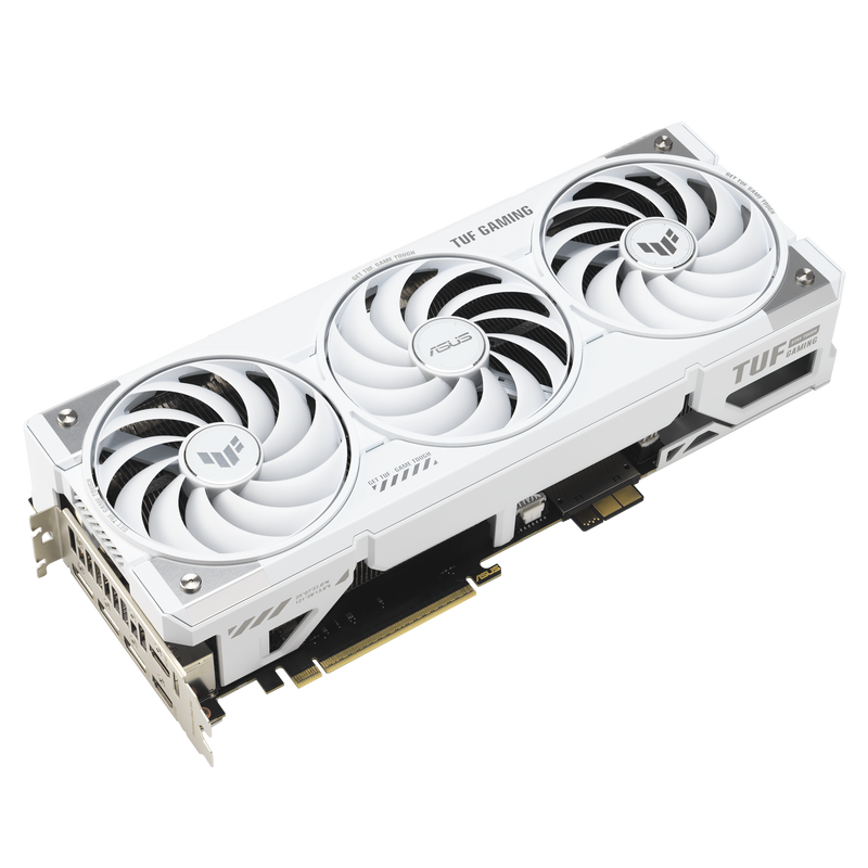 Asus GeForce RTX 5070 Ti TUF Gaming BTF White 16GB GDDR7 PCI-Express Graphics Card