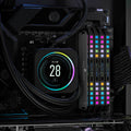 Corsair Dominator Platinum RGB EXPO 64GB (2X32GB) DDR5 PC5-48000C30 6000MHz Dual Channel Kit