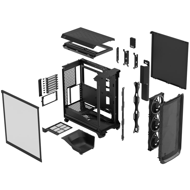 Fractal Design Meshify 3 Ambience Pro RGB Black TG Light Tint Case