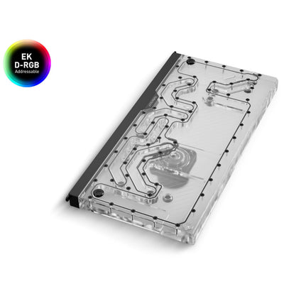 EK Water Blocks EK-Quantum Reflection² PC-O11D EVO XL D5 PWM D-RGB Distro Plate - Plexi