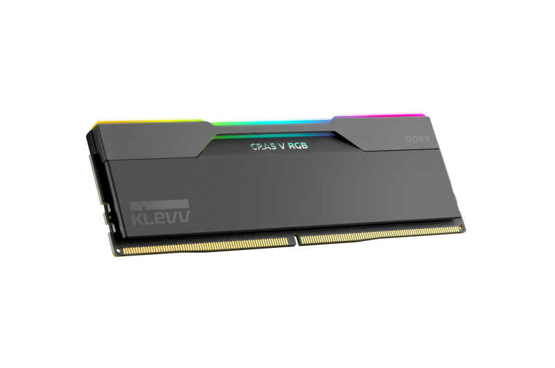 KLEVV CRAS V RGB 32GB (2x16GB) 6000MHz C28 DDR5 Dual Channel Kit - Black