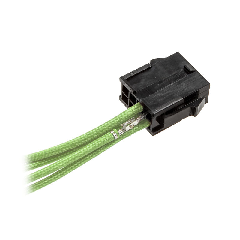 CableMod ModFlex Sleeved Cable, Light Green 20cm - 4 Pack