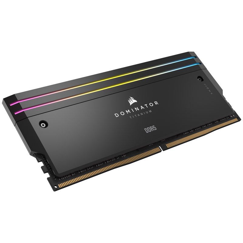 Corsair Dominator Titanium RGB XMP 64GB (2X32GB) DDR5 C30 6000MHz Dual Channel Kit