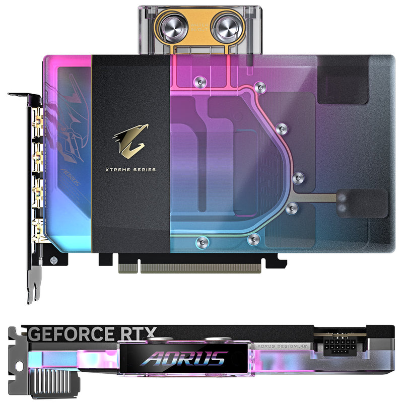 Gigabyte GeForce RTX 5080 Aorus Xtreme Waterforce WB 16GB GDDR7 PCI-Express Graphics Card