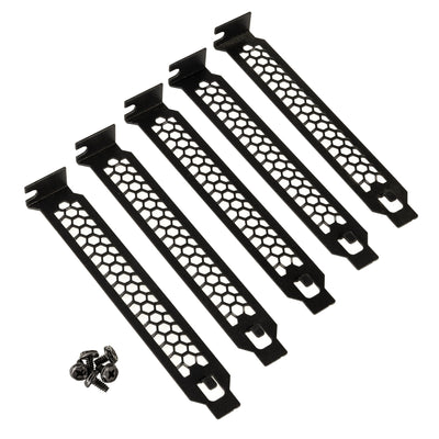 Kolink PCI Black Case Slot Covers - 5 Pack
