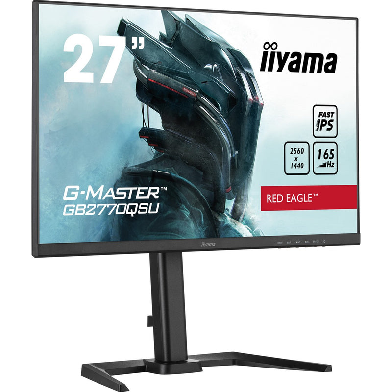 iiyama 27" G-Master GB2770QSU-B6 2560x1440 Fast IPS 180Hz 0.2ms FreeSync Widescreen Gaming Monitor