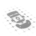 Endgame Gear OP1 Mouse Skates, 100% PTFE, Milky White
