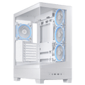 Asus A31 PLUS TG ARGB Mid Tower Case - White