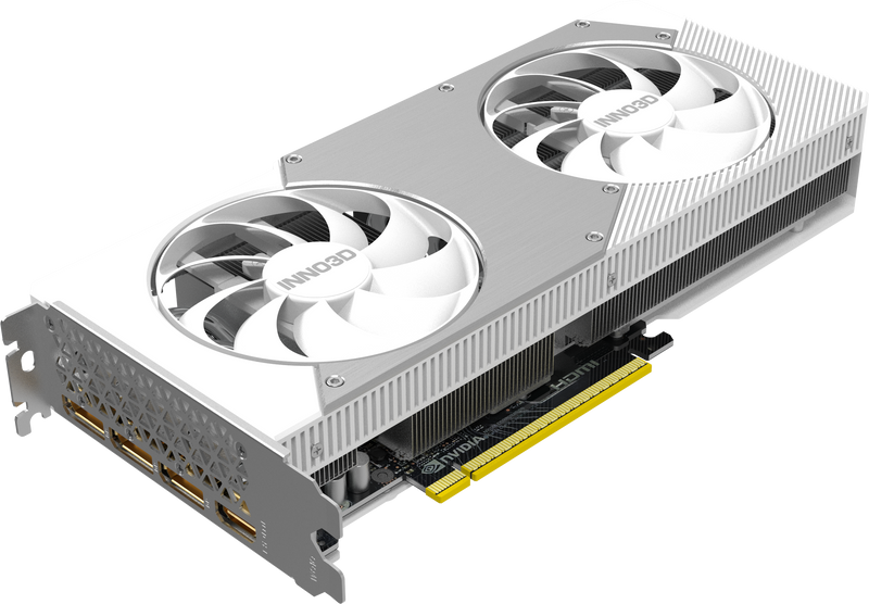 Inno3D GeForce RTX 5060 Ti Twin X2 OC White 16GB GDDR7 PCI-Express Graphics Card