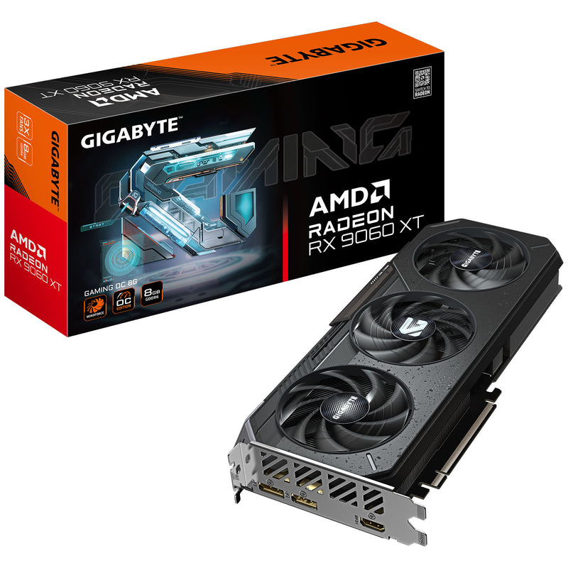 Gigabyte Radeon RX 9060 XT Gaming OC 8GB PCI-Express Graphics Card