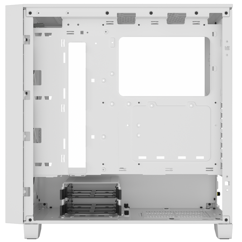 Corsair 3000D RGB Tempered Glass Mid-Tower - White