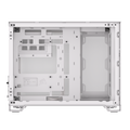 Corsair 2500D AIRFLOW Micro ATX Dual Chamber PC Case – White CC-9011264-WW