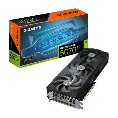 Gigabyte GeForce RTX 5070 Ti Eagle OC SFF 16GB GDDR7 PCI-Express Graphics Card