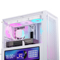 Corsair FRAME 4000D LCD RS ARGB Premium Mid-Tower PC Case - White