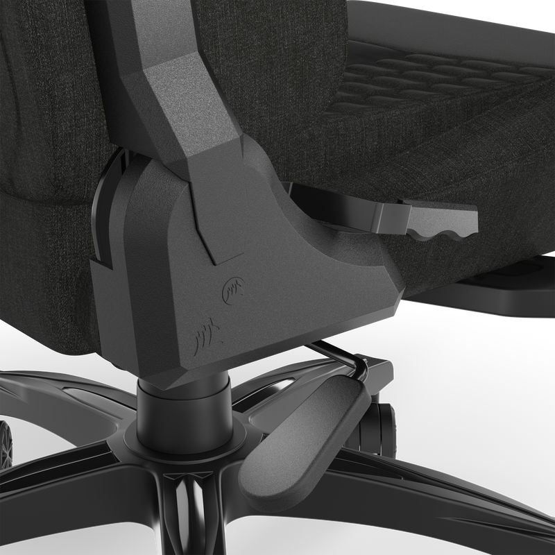 CORSAIR TC100 Gaming Chair - Fabric - Black