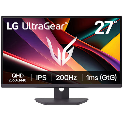 LG UltraGear 27G610A-B 27" 2560x1440 QHD IPS 200Hz FreeSync 1ms DisplayHDR 400 Widescreen Gaming Monitor