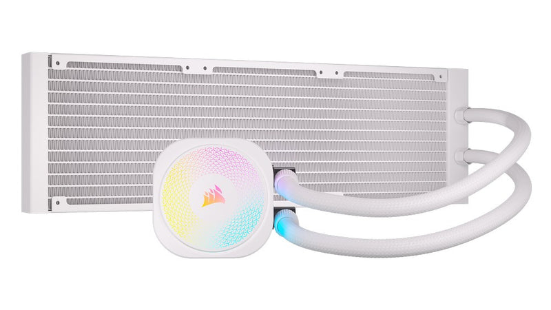 CORSAIR iCUE LINK TITAN 360 RX RGB White All In One CPU Cooler - 360mm