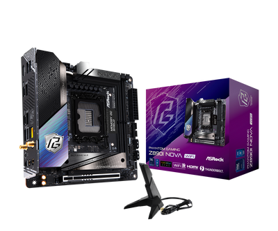 B Grade Asrock Z890I Nova WIFI (LGA 1851) DDR5 Mini ITX Motherboard