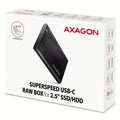 AXAGON EE25-A6C USB-C 3.2 - SATA 6G 2.5" External Hard Drive Enclosure - Black