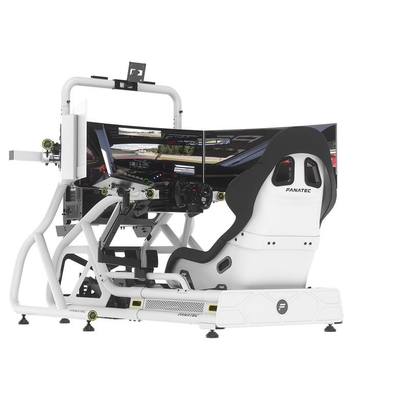Fanatec Clubsport GT Racing Sim Cockpit - White