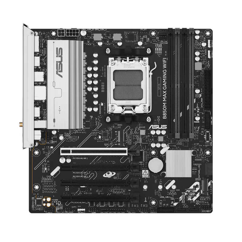 Asus B850M Max Gaming WIFI (Socket AM5) DDR5 Micro-ATX Motherboard