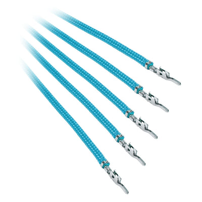 BitFenix Alchemy 2.0 PSU Cable, 5x 40cm - Light Blue