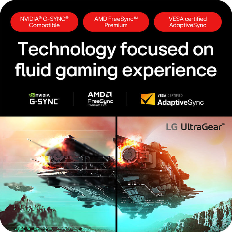 LG UltraGear 27GX704A-B 27" 2560x1440 QHD Glossy OLED 240HZ FreeSync/G-SYNC 0.03ms DisplayHDR True Black 400 Widescreen Gaming Monitor