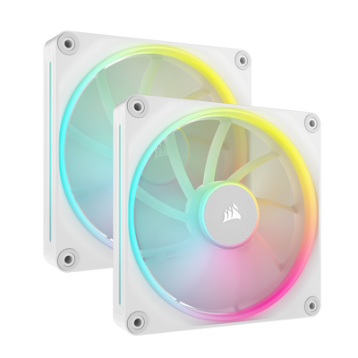 CORSAIR iCUE LINK LX140 RGB 140mm PWM White Fans Starter Kit