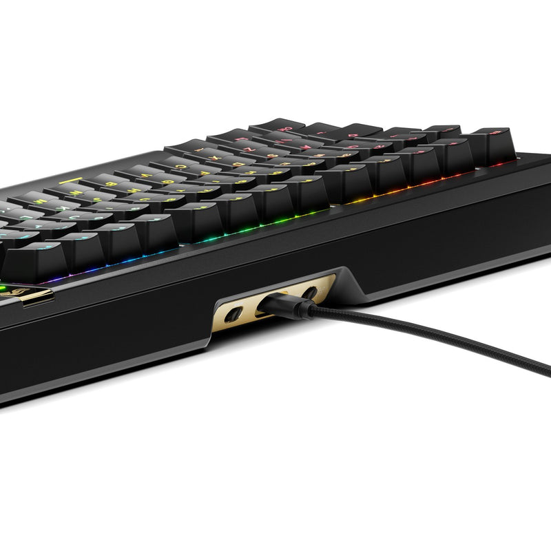 Glorious GMMK 3 PRO HE 75% Prebuilt Wired Gaming Keyboards Fox HE Switches Black - UK