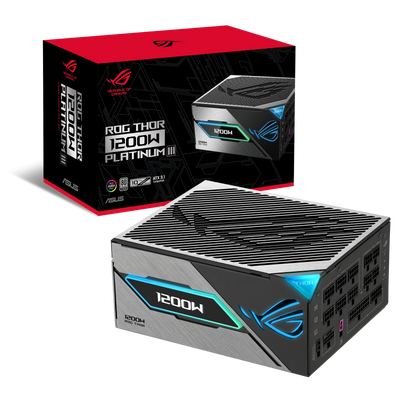 Asus ROG Thor 1200W ATX 3.1 PCIe 5.0 80 Plus Platinum Modular Power Supply