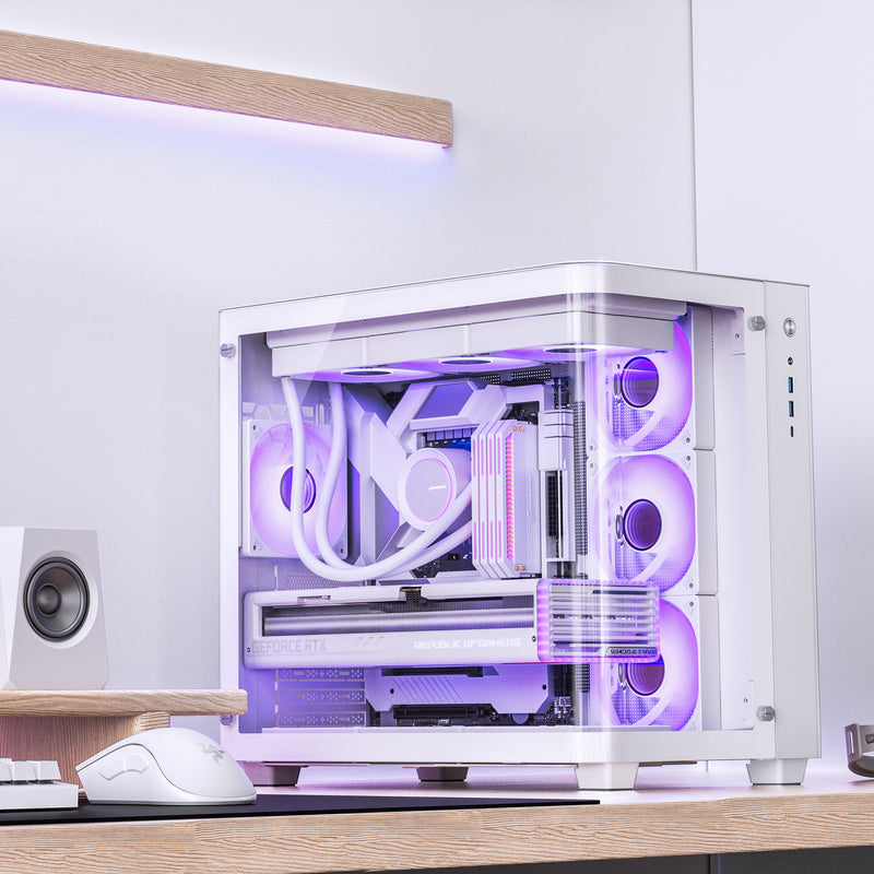 Jonsbo TK-3 ATX Case - White