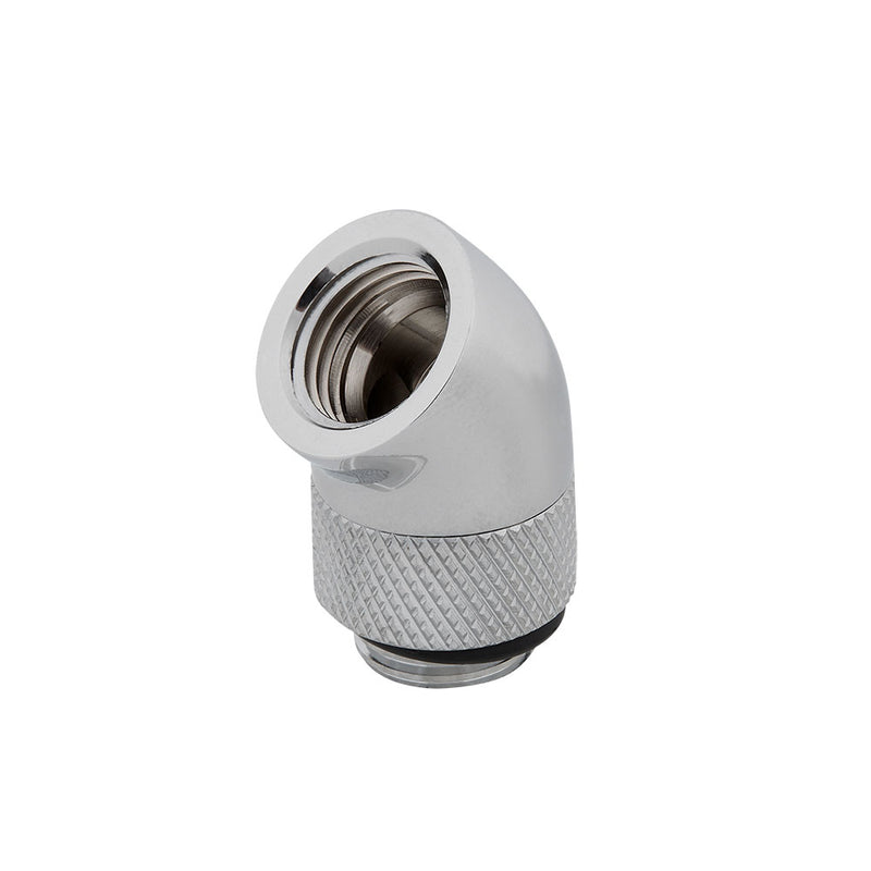 Corsair Hydro X Series 45° Rotary Adapter Dual Pack - Chrome (CX-9055001-WW)